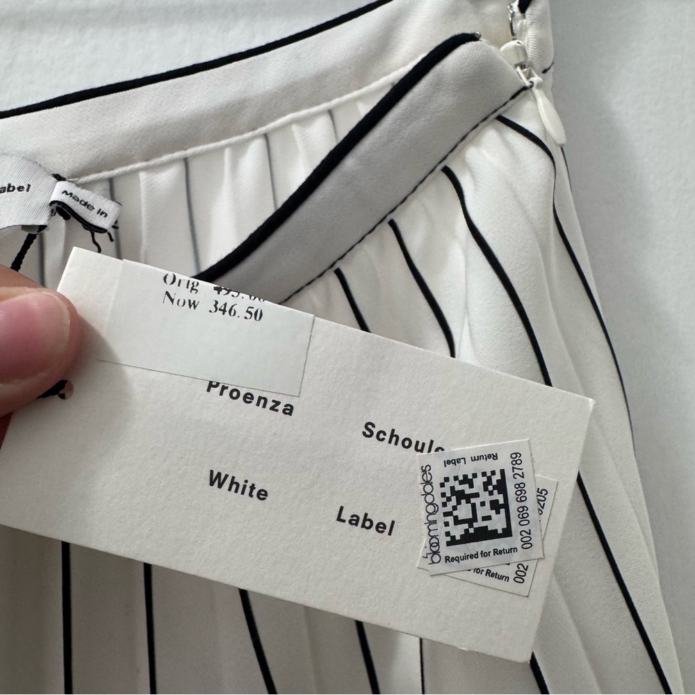 Proenza Schouler Pleated Miles Skirt in Crepe - Picture 14 of 15